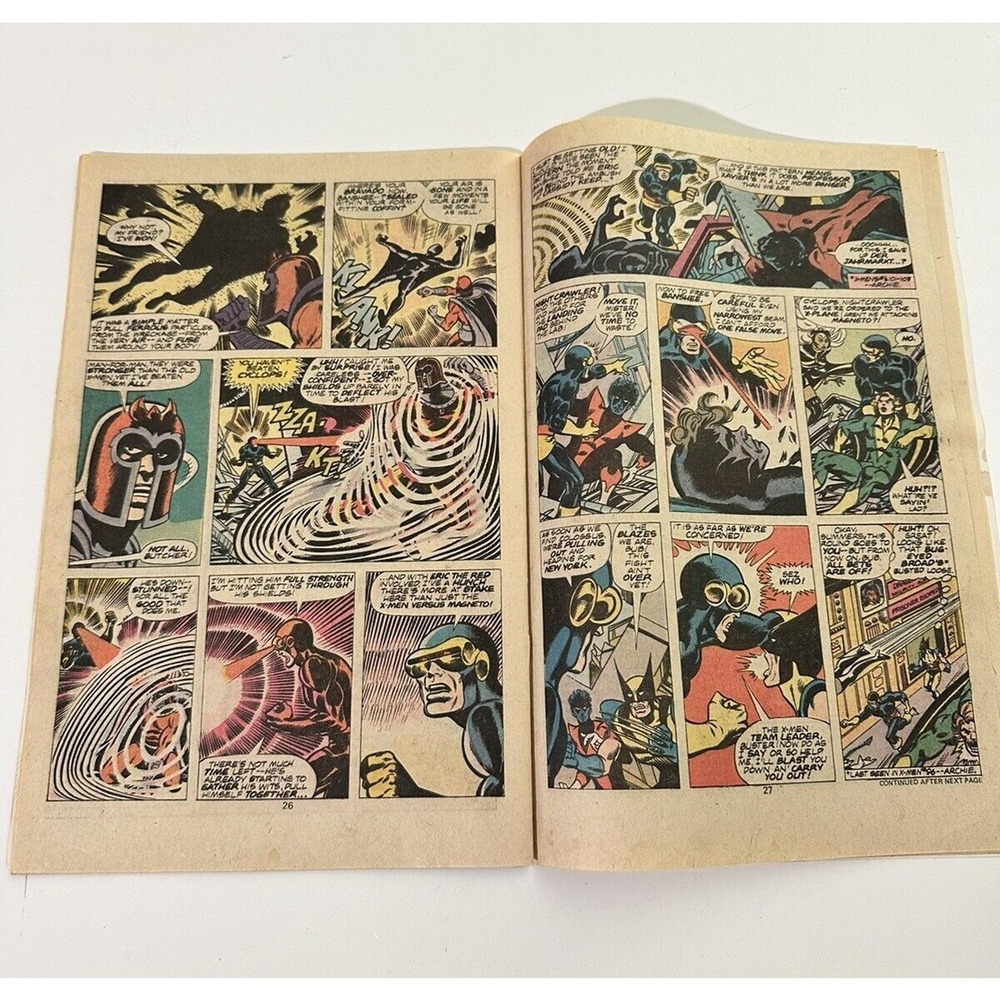 UNCANNY X-MEN #104 MARVEL COMICS 1977 1st APPEARANCE OF THE STARJAMMERS - Picture 12 of 13